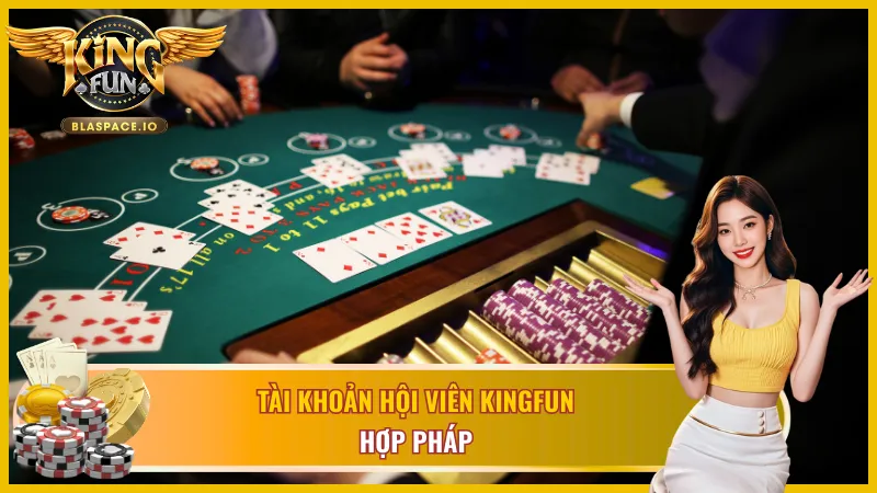 Đăng nhập KingFun cần phải có tài khoản hội viên hợp pháp