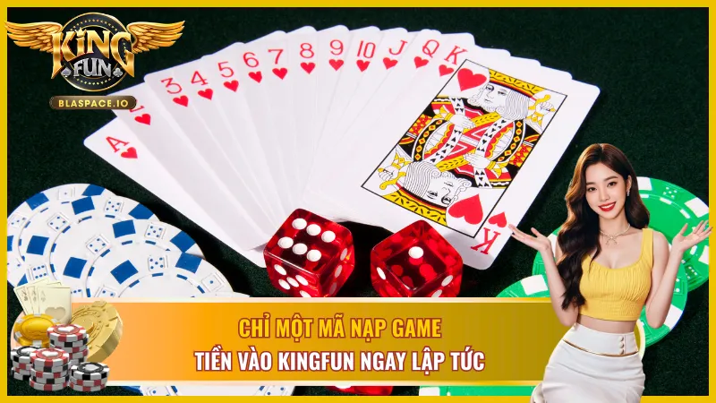 Nạp tiền KingFun siêu tốc với thẻ game